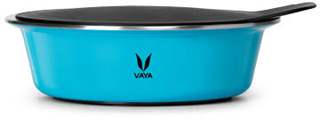 Vacuum-Insulated Stainless-Steel Casserole blue