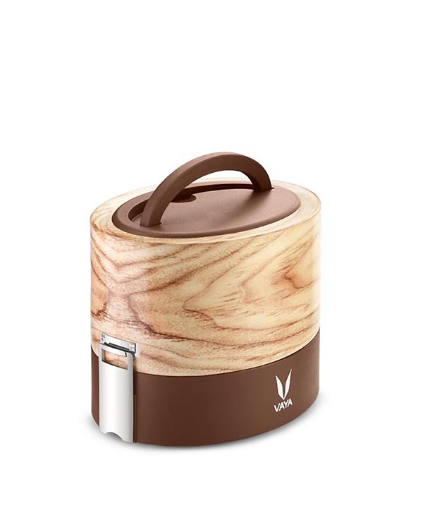 Tyffyn with Copper Finished Containers - 600 ml - Maple
