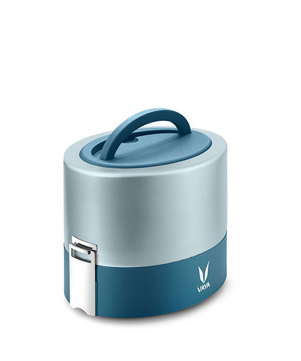 Tyffyn with Polished Containers - 600 ml - Blue